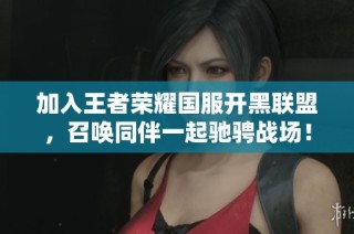 加入王者荣耀国服开黑联盟，召唤同伴一起驰骋战场！