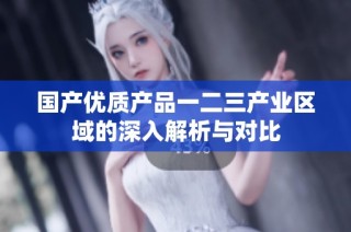 国产优质产品一二三产业区域的深入解析与对比