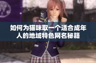 如何为猫咪取一个适合成年人的地域特色网名秘籍