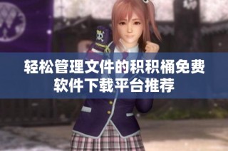 轻松管理文件的积积桶免费软件下载平台推荐